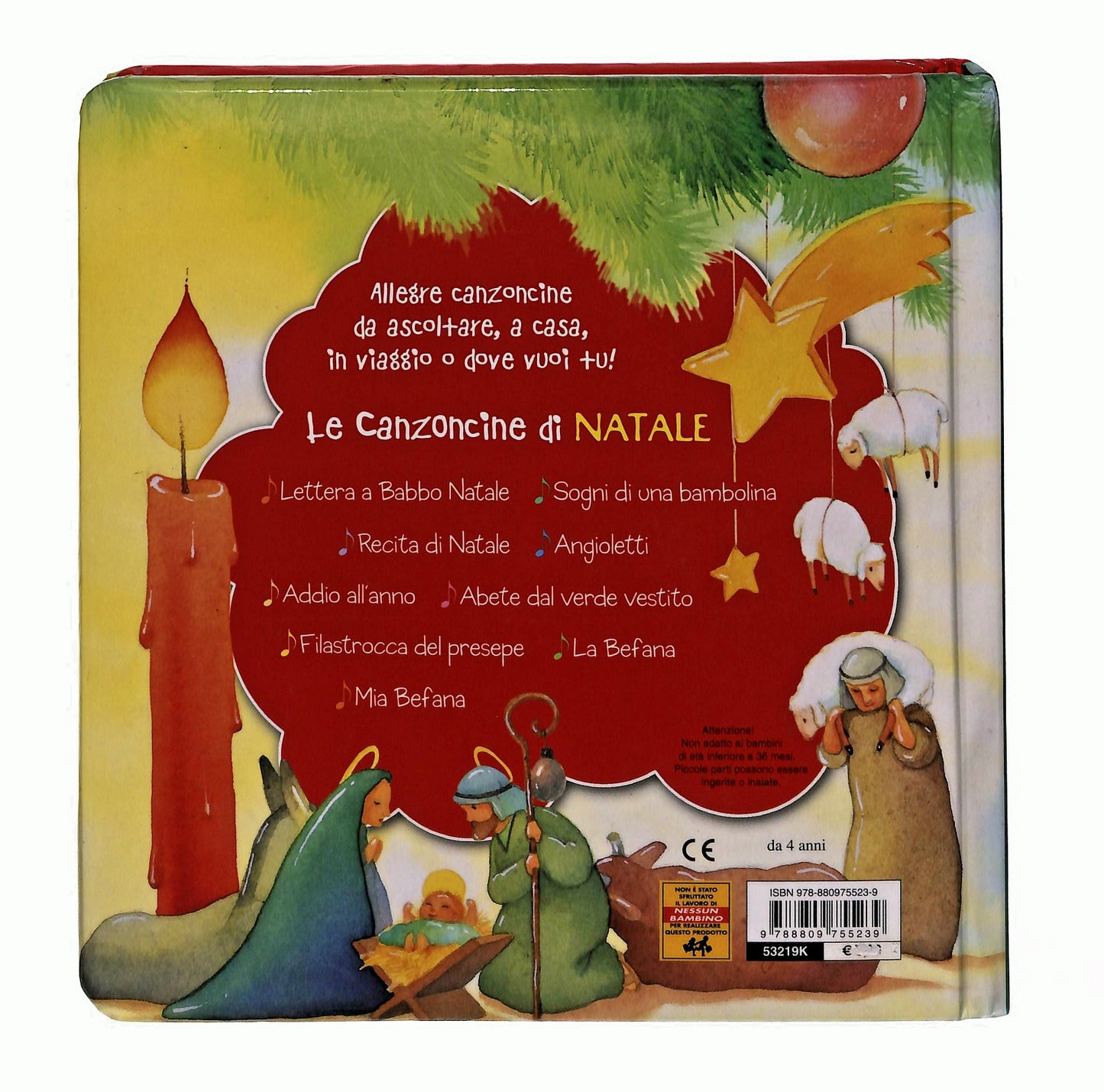 EBOND Le Canzocine Di Natale Giunti Kids ConLibro LI049412