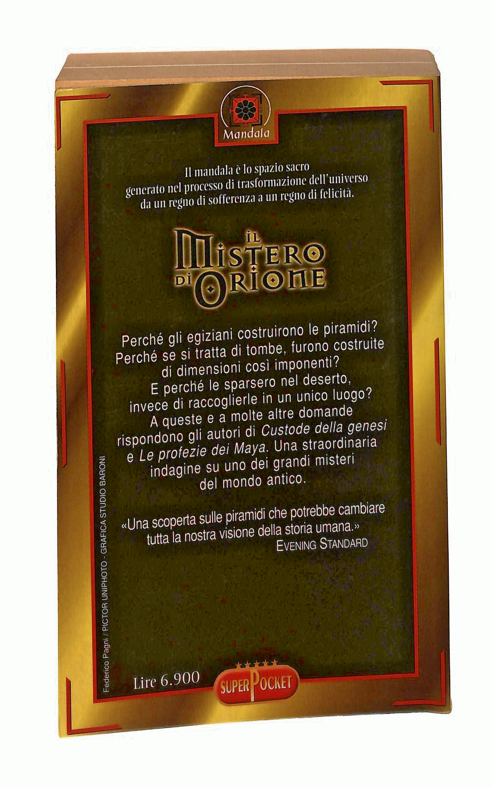 EBOND Il Mistero Di Orione Bauval Gilbert Mandala 1998 Libro LI049418