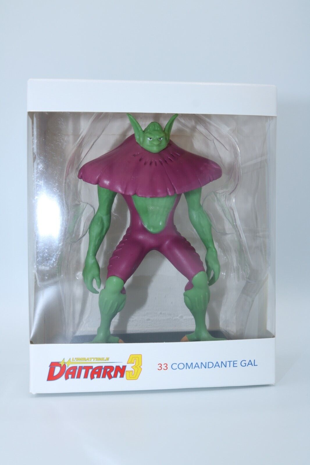 EBOND L'Imbattibile Daitarn 3 3D Collection 33 COMANDANTE GAL Figure