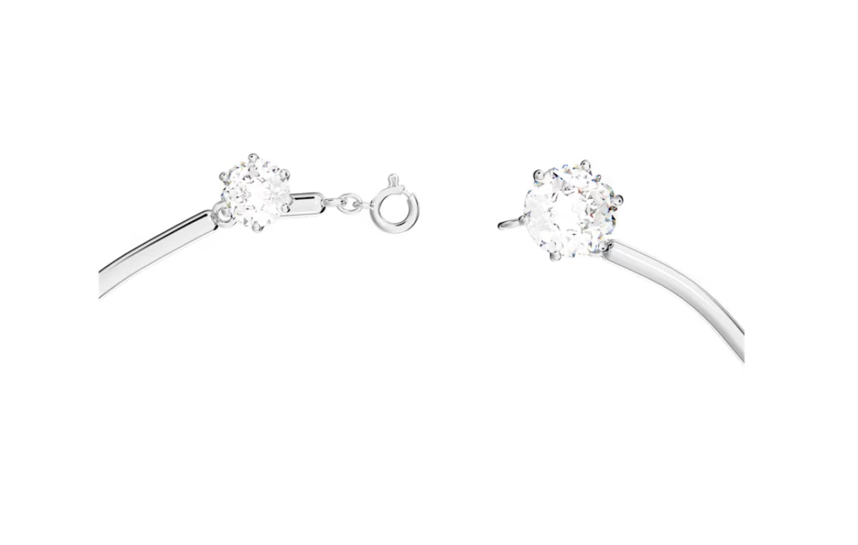 Swarovski 5638696 Collana Constella Tagli arrotondati misti Bianca Plac. Rodio