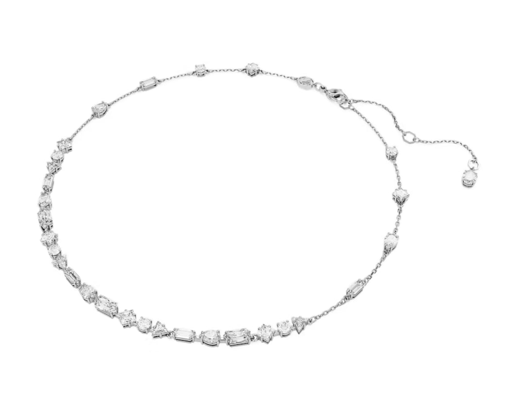 Swarovski 5676989 Collana Mesmera Taglio misto Design sparpagliato Bianca Rodio