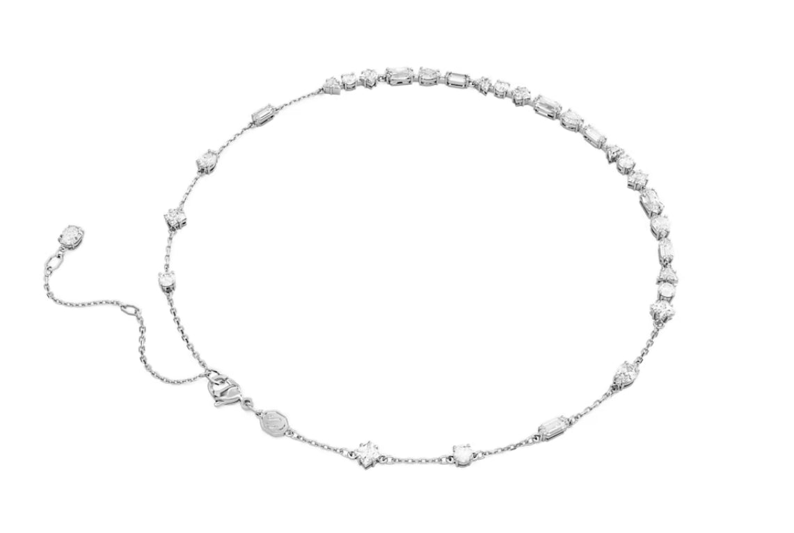 Swarovski 5676989 Collana Mesmera Taglio misto Design sparpagliato Bianca Rodio