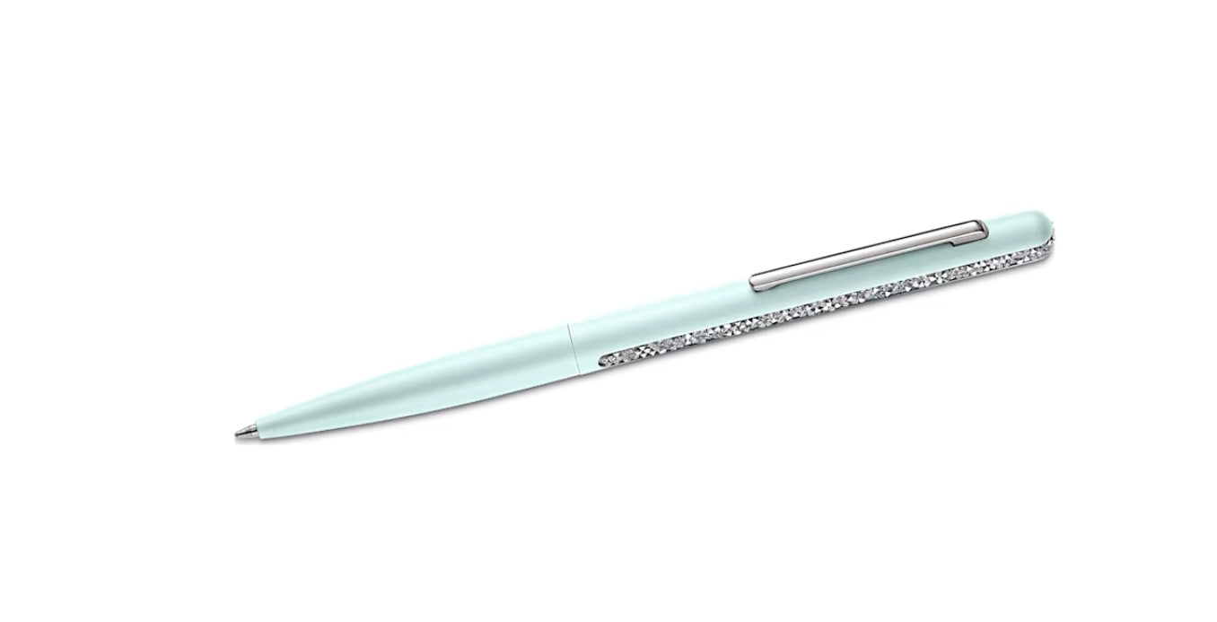 Swarovski 5595671 Penna a sfera Crystal Shimmer Verde Laccato verde Cromato