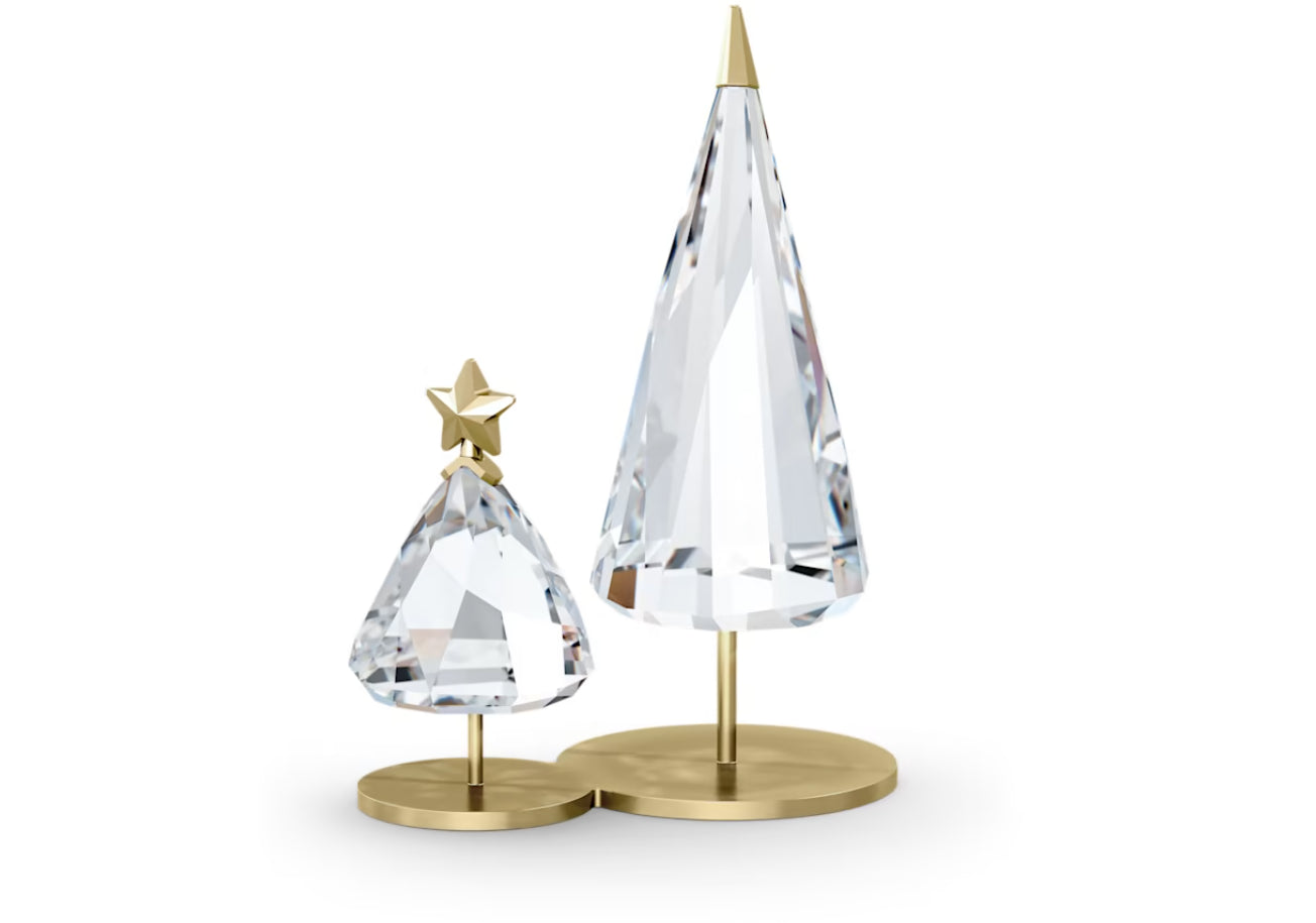 Swarovski 5596790 Holiday Magic Coppia di Alberi di Natale