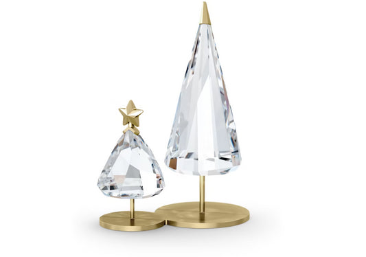 Swarovski 5596790 Holiday Magic Coppia di Alberi di Natale
