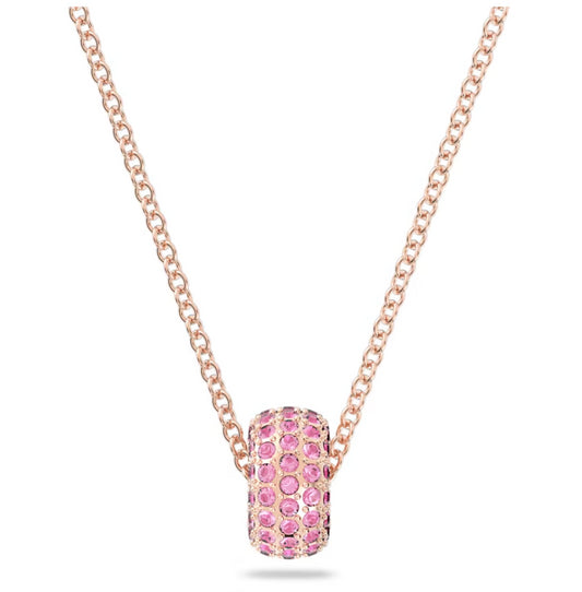 Swarovski 5642887 Pendente Stone Rosa Placcato Oro Rosa