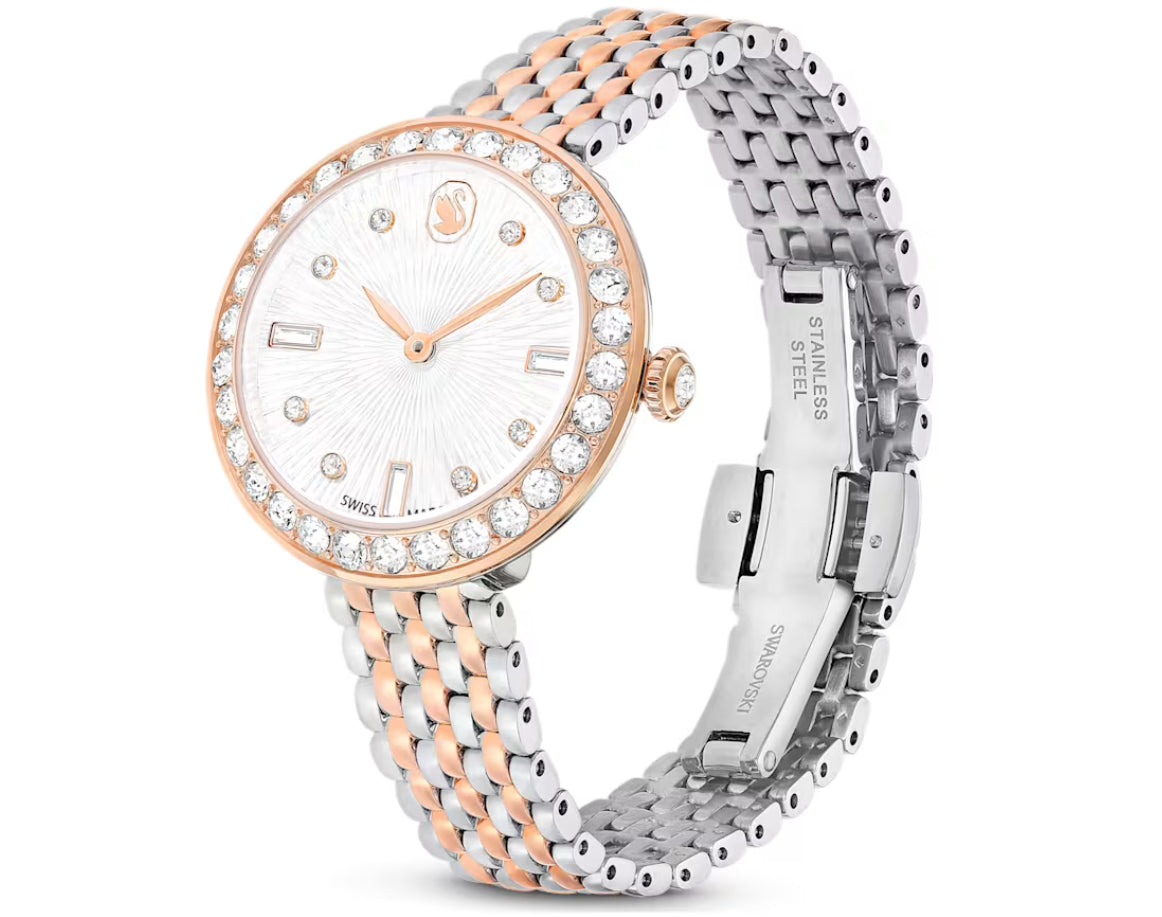 Swarovski 5672971 Orologio Certa Bracciale di metallo Tono oro rosa