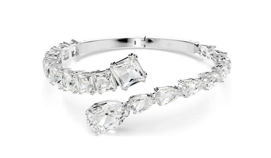 Swarovski 5692527 Bracciale Matrix Tagli misti Bianco Rodio Taglia M