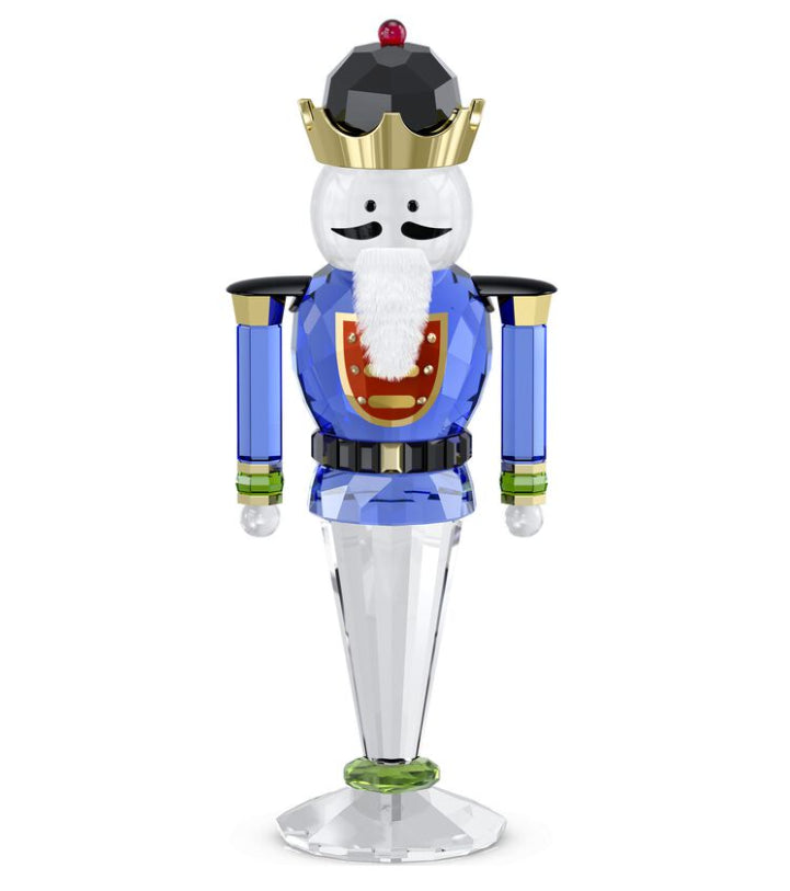 Swarovski 5680228 Schiaccianoci di Natale Blu Grande