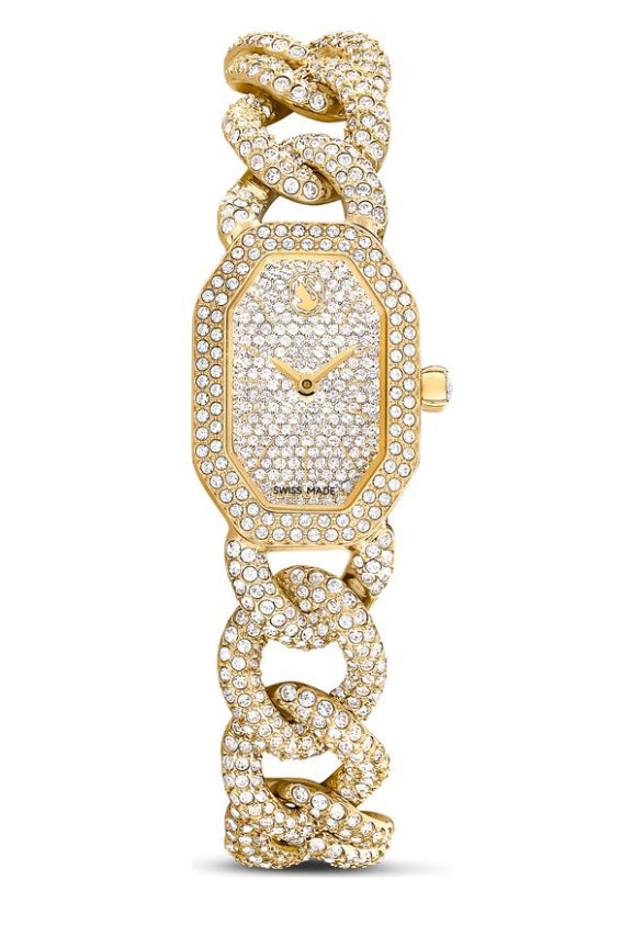 Swarovski 5668854 Orologio Dextera Chain Bracciale in cristallo Dorato