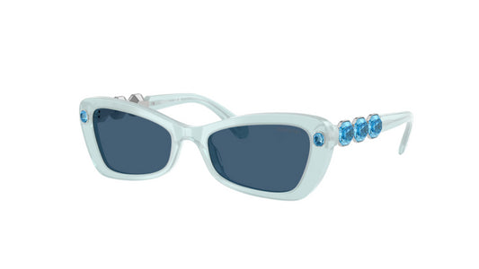 Swarovski 5706553 Occhiali da sole Forma rettangolare SK6033 Blu