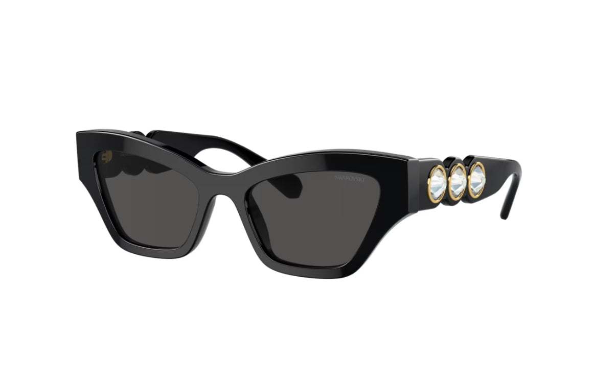 Swarovski 5691693 Occhiali da sole Forma Cat-eye Neri
