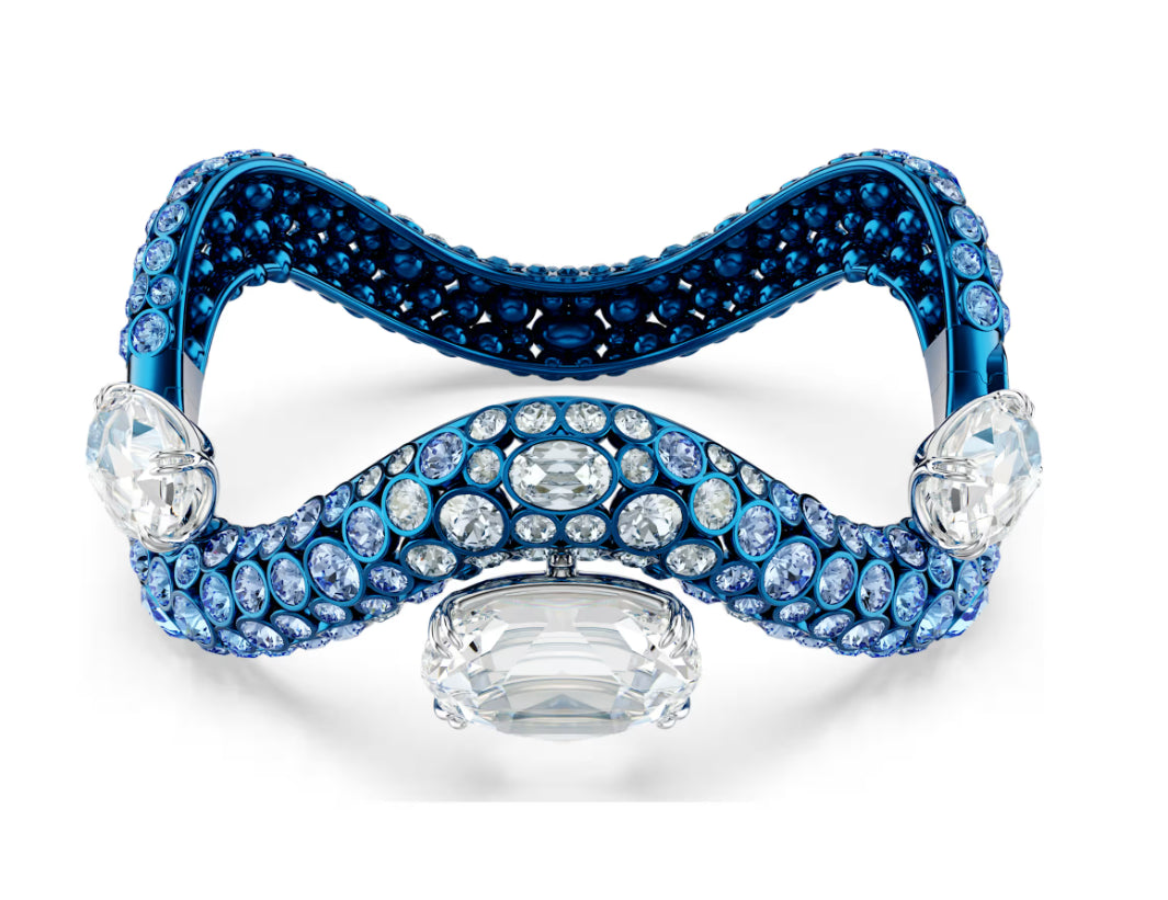 Swarovski 5692102 Bracciale rigido Sublima Blu Taglia M