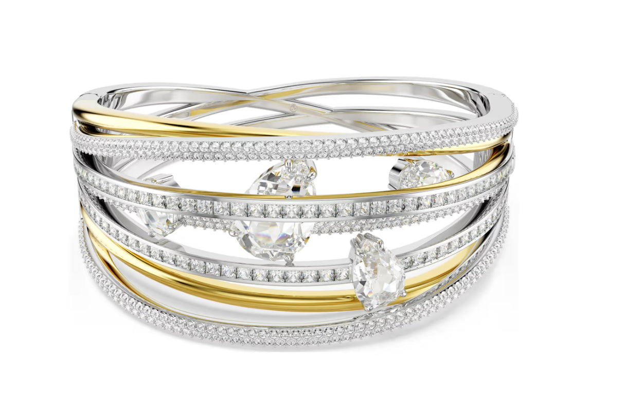 Swarovski 5692423 Bracciale rigido Hyperbola taglia