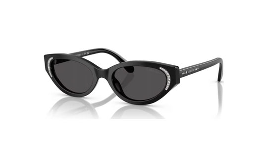 Swarovski 5706560 Occhiali da sole Forma Cat-eye Neri