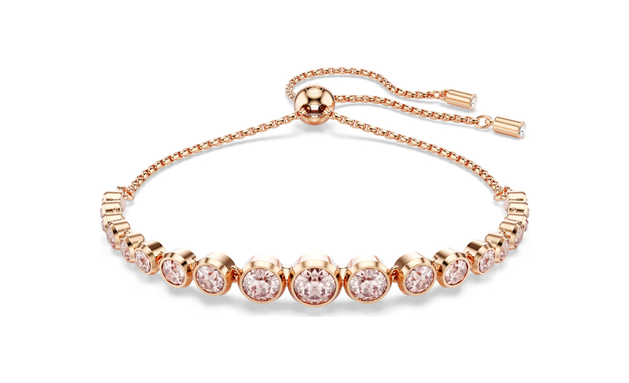 Swarovski 5718204 Bracciale Tennis Imber Rosa