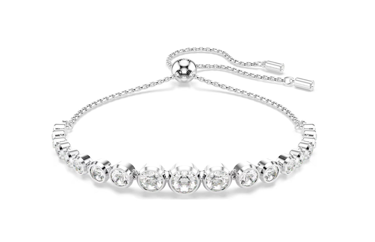 Swarovski 5705451 Bracciale Tennis Imber Bianco