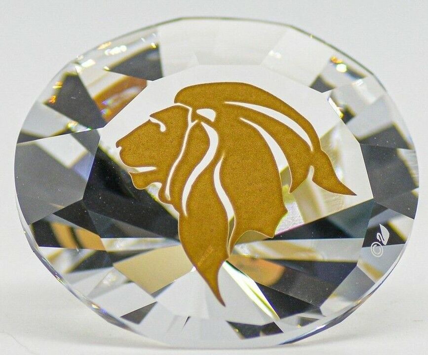 Swarovski 5135902 SCS Figura Testa di Leone - 4,2 cm. - 0112