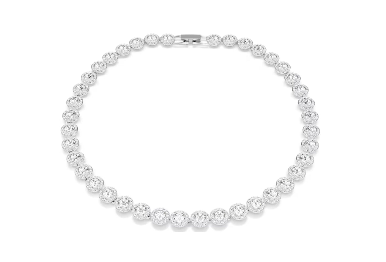 Swarovski 55727095 Collana Tennis Una Angelic Taglia S