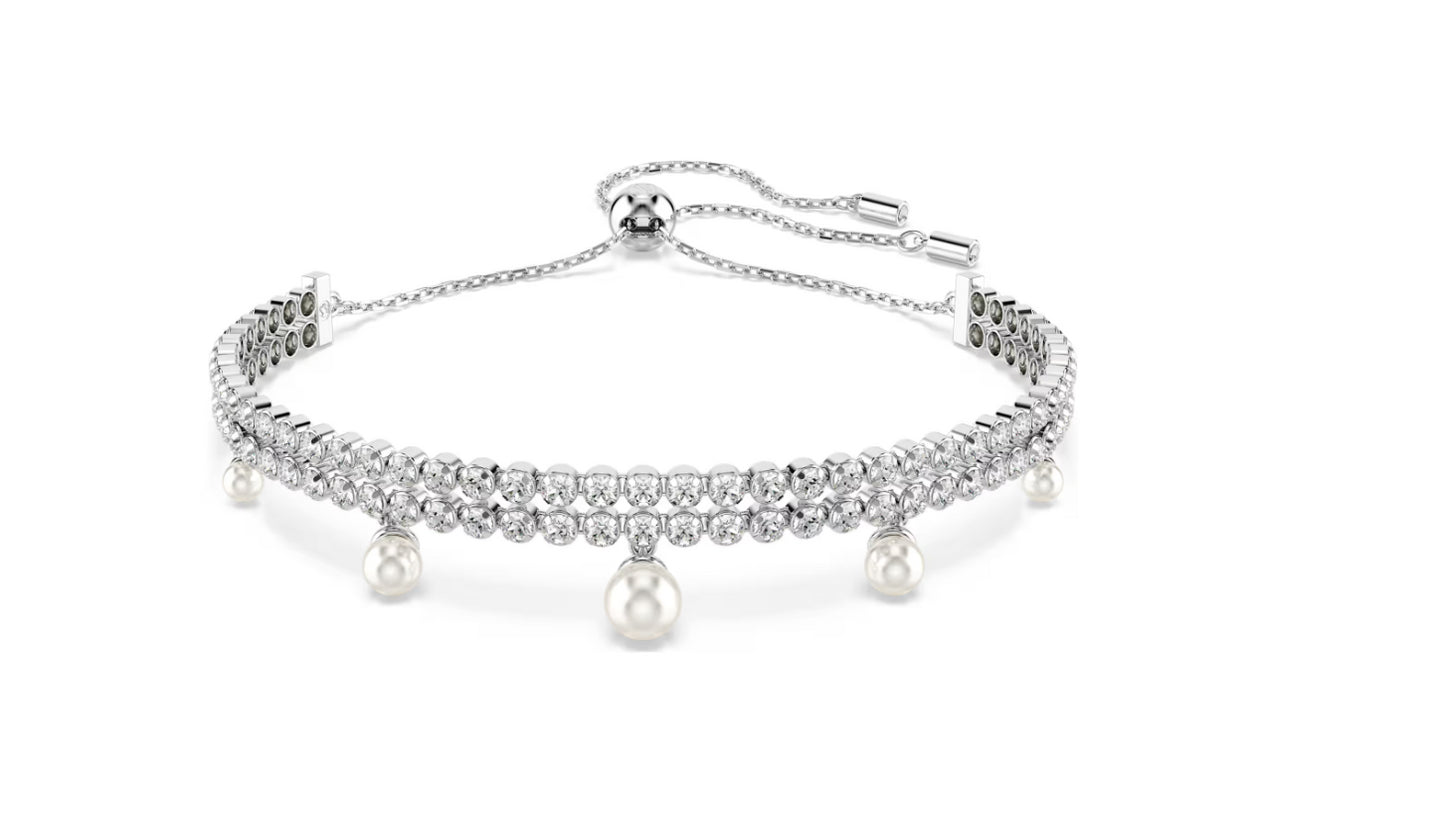 Swarovski 5720870 Braccialetto Ariana Grande Bianco