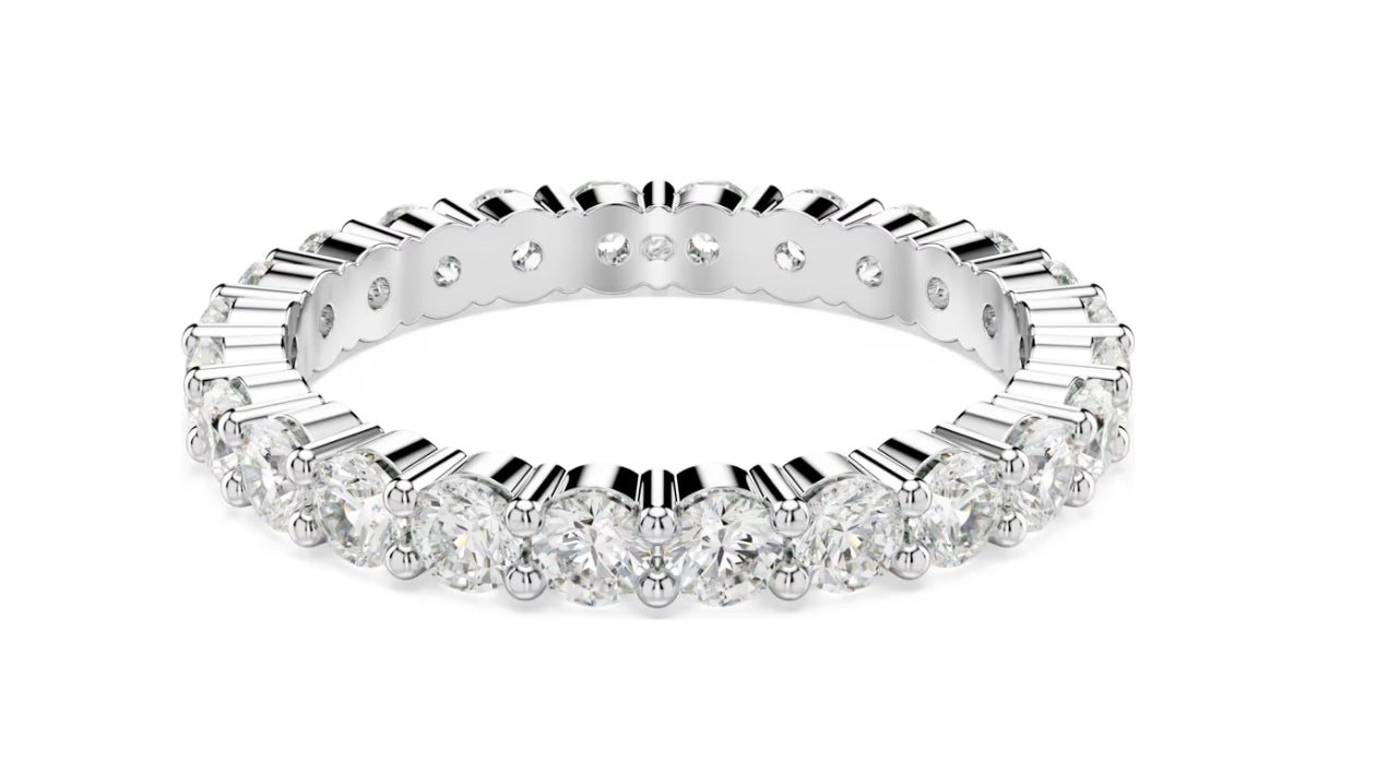 Swarovski 5705602 Anello Matrix Vittore Bianco Taglia 48