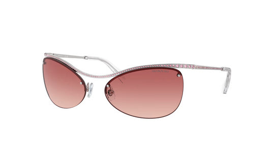 Swarovski 5691654 Occhiali da sole Forma ovale, SK7018, Rosa