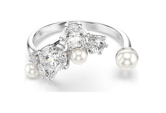 Swarovski 5705597 Anello aperto Constella Bianco Taglia 50