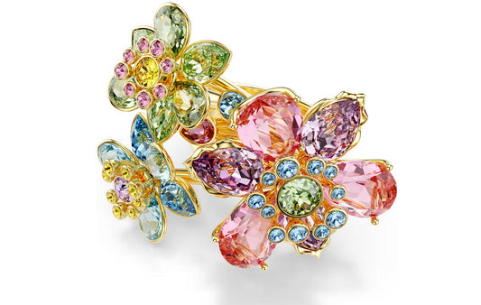 Swarovski 5721580 Anello Idyllia Fiore Multicolore Taglia 50