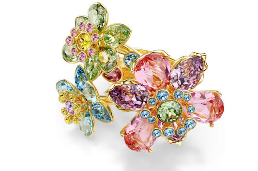 Swarovski 5721582 Anello Idyllia Fiore, Multicolore taglia 58