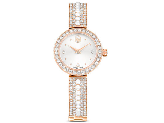 Swarovski 5705406 Orologio Matrix Pearl Bangle Bianco