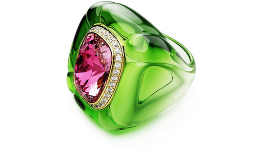 Swarovski 5709968 Anello cocktail Dulcis Multicolore Taglia 50