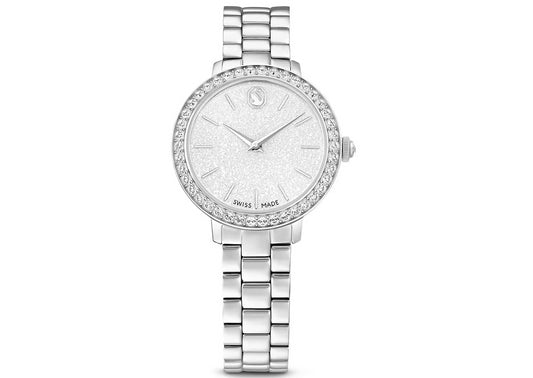 SWAROVSKI 5706182 Orologio Bracciale di metallo Tono argentato