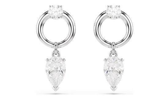 SWAROVSKI 5723177 Orecchini pendenti Mesmera Taglio misto Bianchi