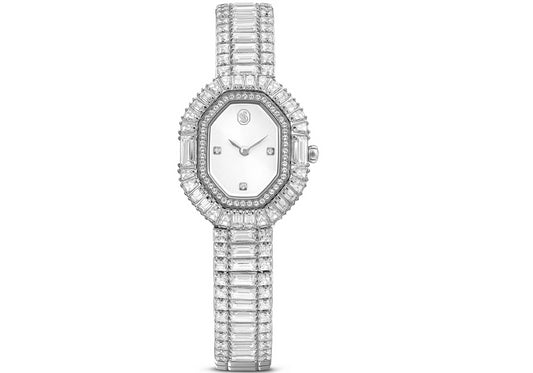 SWAROVSKI 5724516 Orologio Matrix Octagon Tono argentato