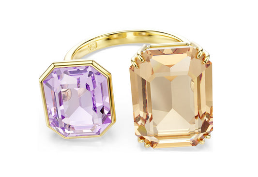 SWAROVSKI 5725751 Anello aperto Millenia ottagonale Multicolore Taglia 50