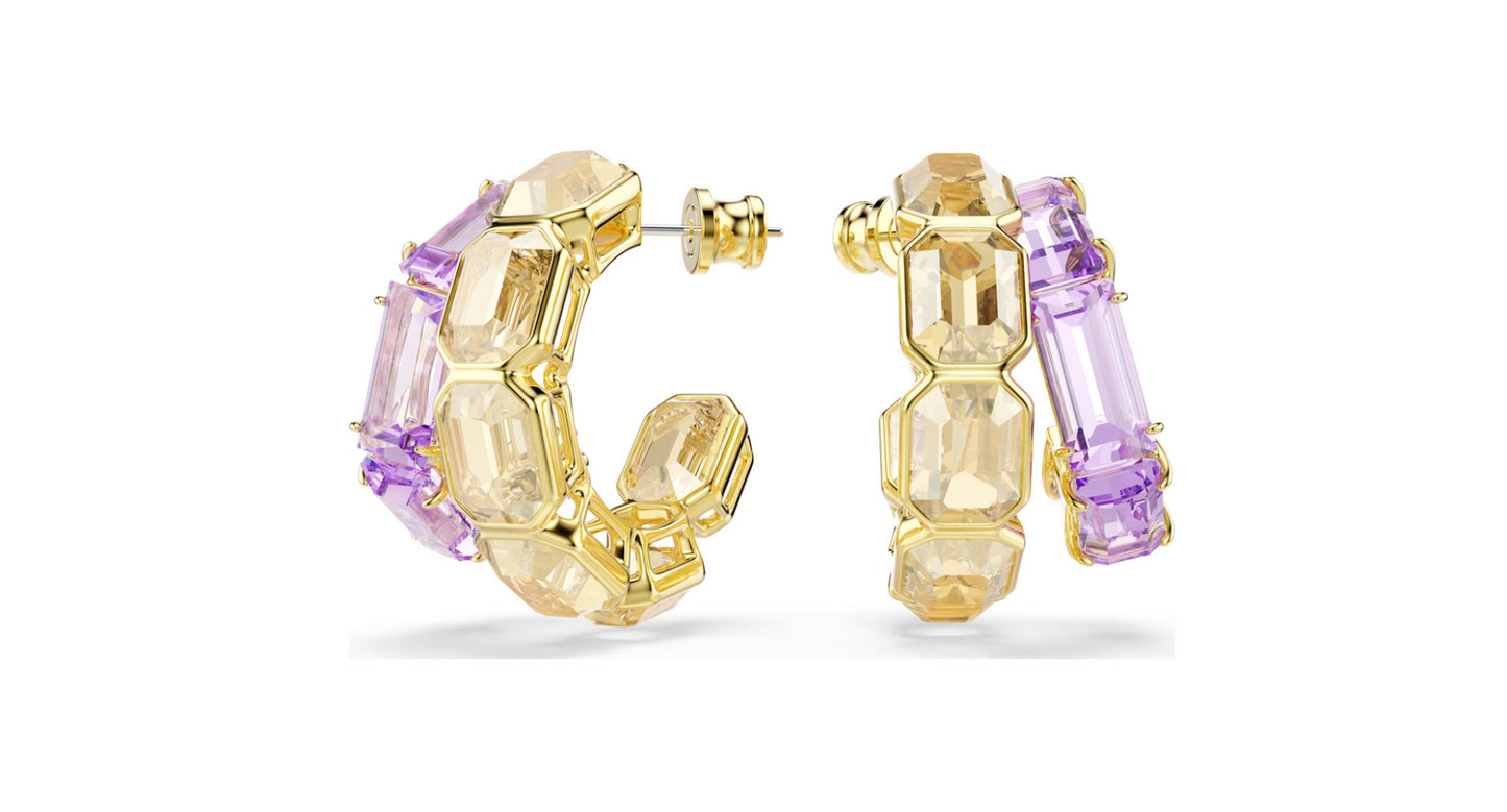 SWAROVSKI 5725757 Orecchini a cerchio Millenia Multicolore