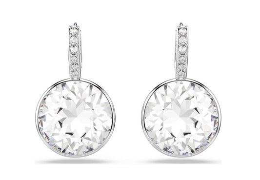 SWAROVSKI 5731149 Orecchini pendenti Millenia Taglio Round Bianchi