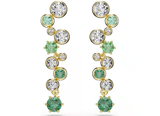 SWAROVSKI 5732248 Orecchini pendenti Constella Taglio misto Verdi