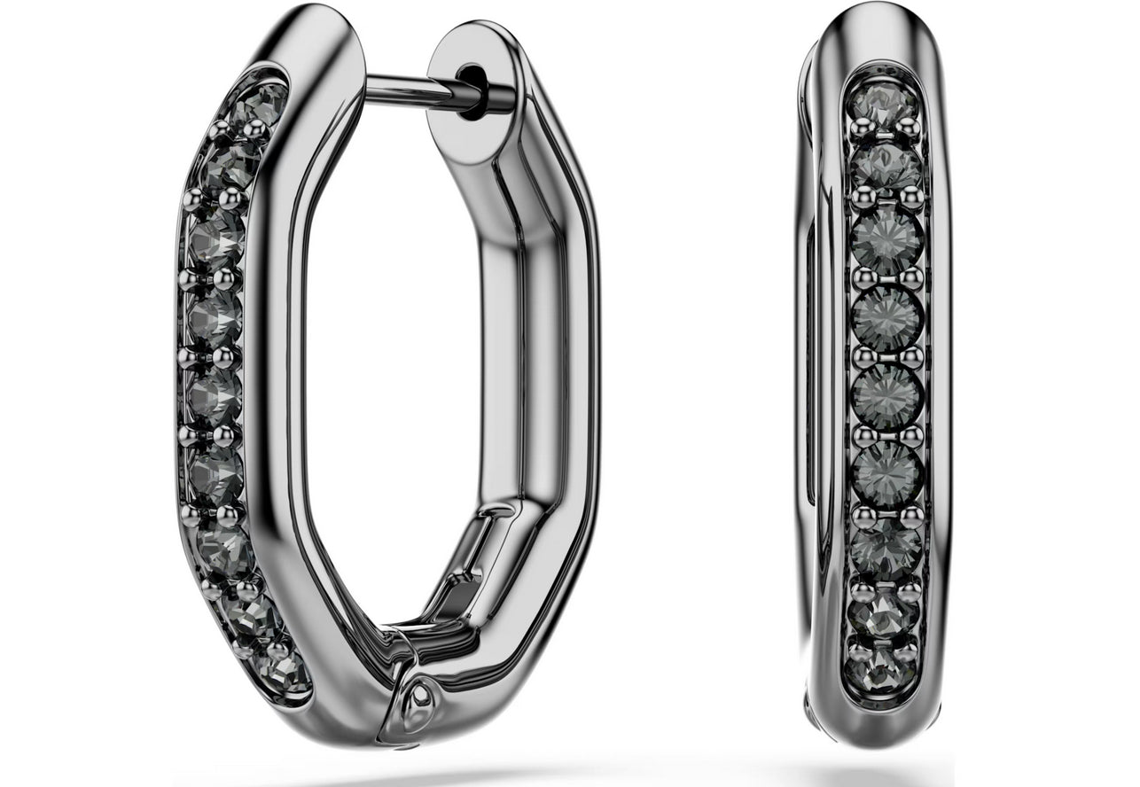 Swarovski 5724586 Orecchini a cerchio Dextera Forma ottagonale Taglio Round