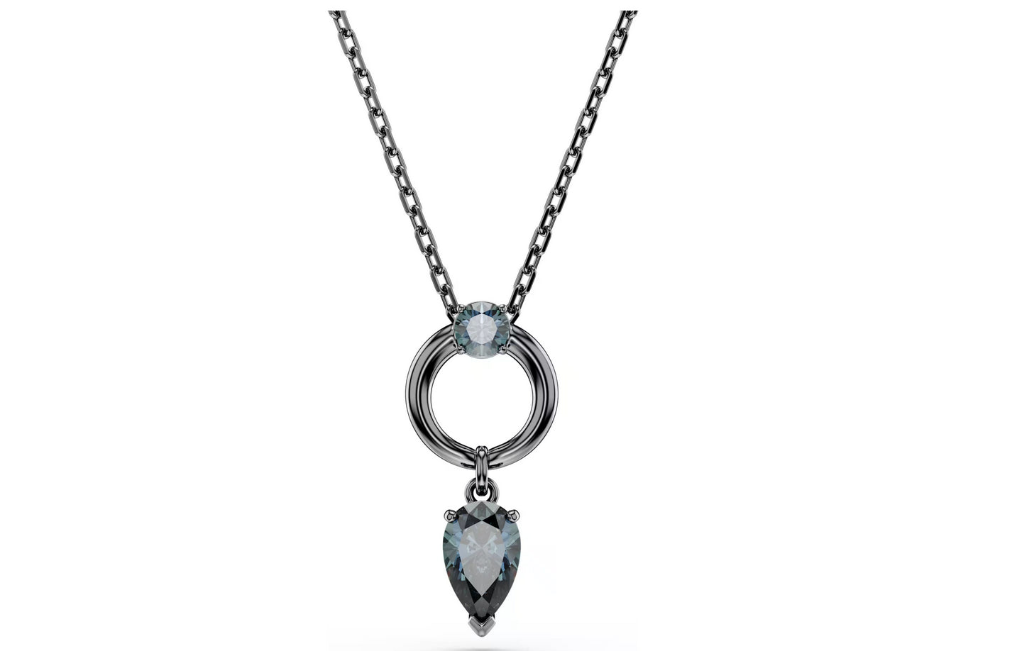 Swarovski 5732491 Pendente Mesmera Taglio misto Grigio Placcato rutenio