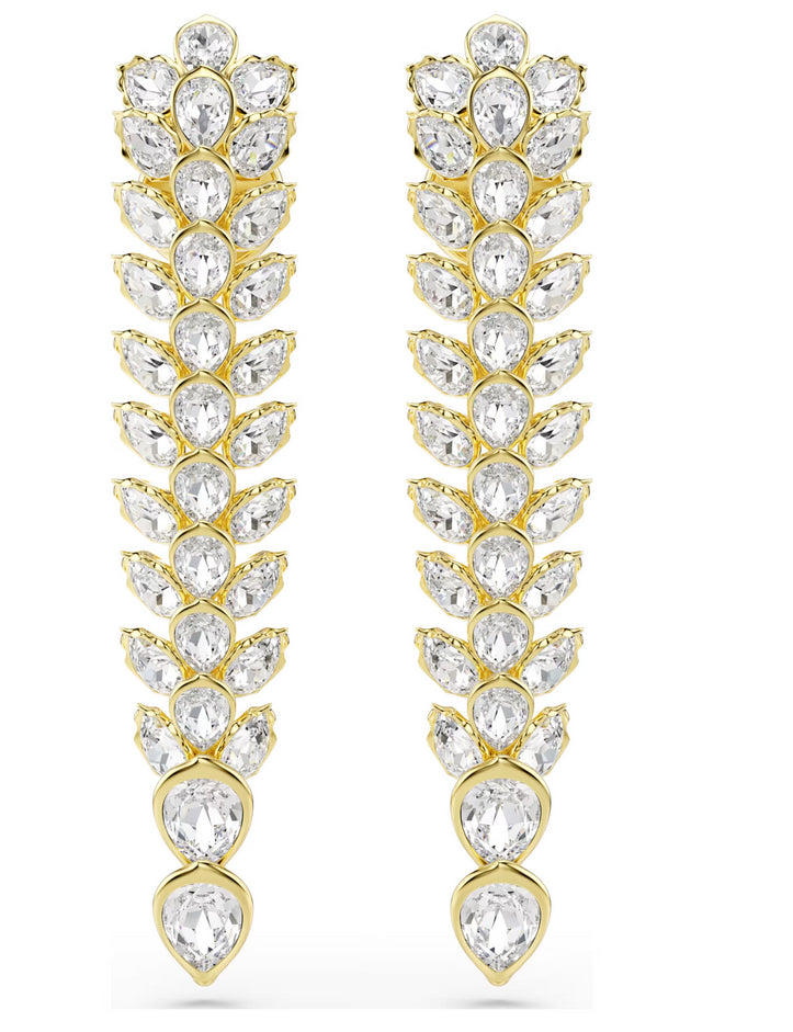 Swarovski 5723138 Orecchini pendenti Idyllia Taglio misto Lunghi Bianchi