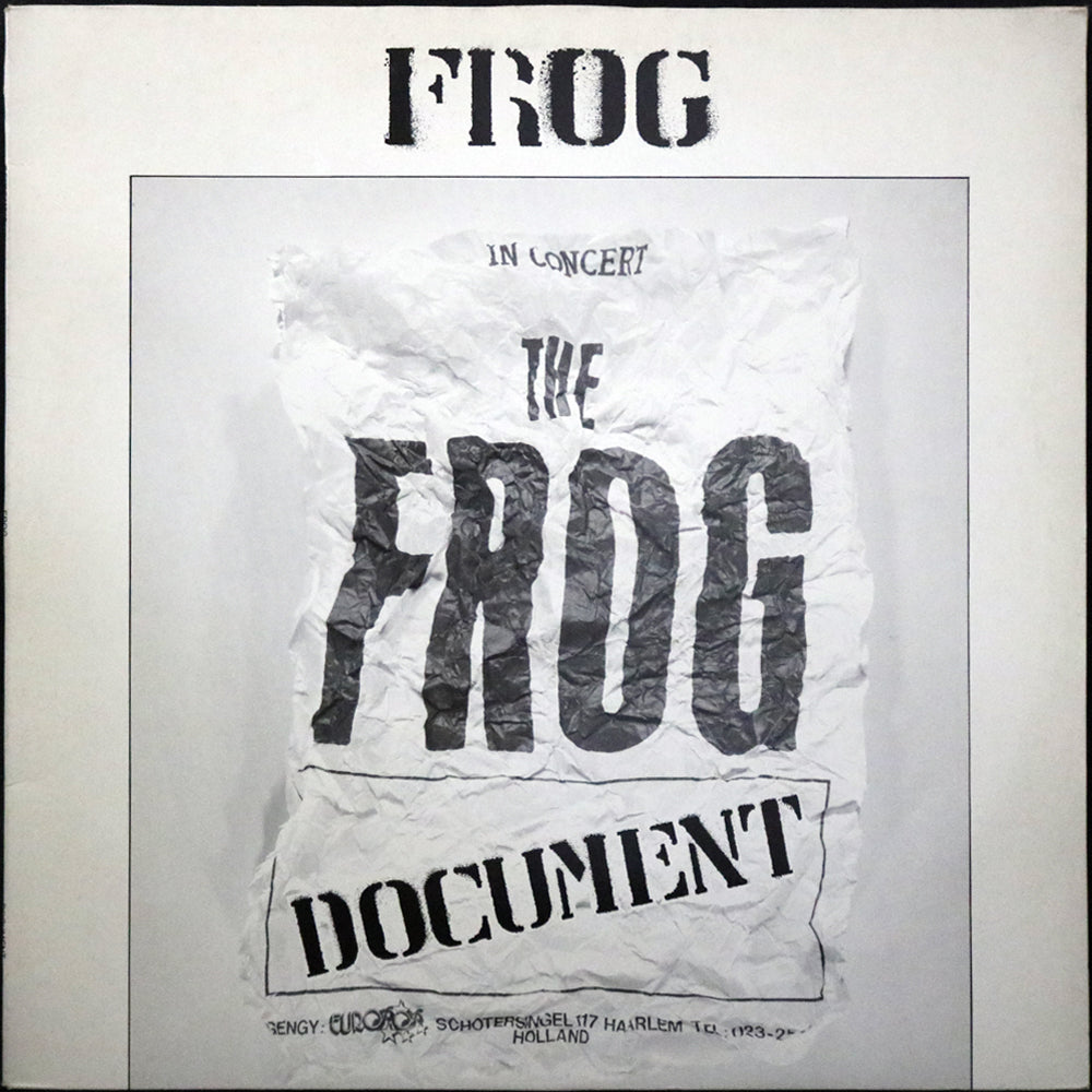 EBOND The Frog - Document - Boni Records Vinile V001080
