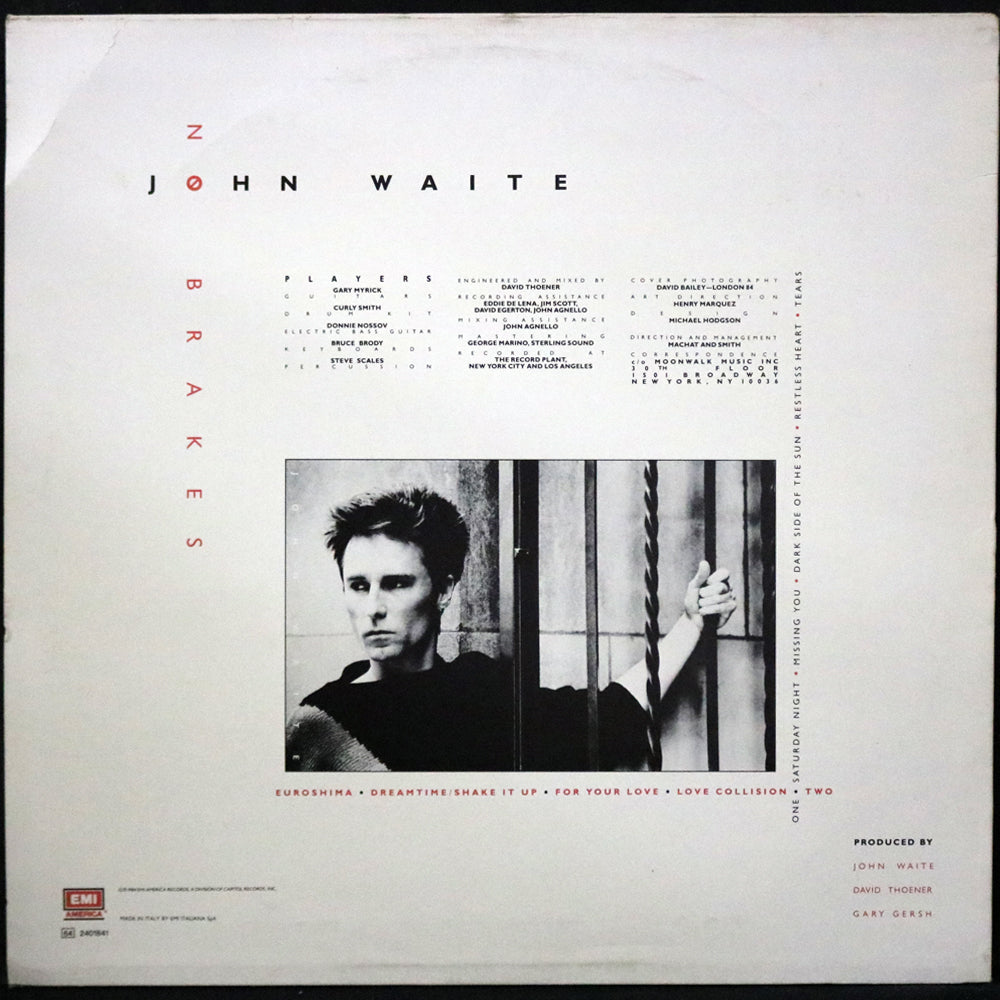 EBOND John Waite - No Brakes Vinile V001122