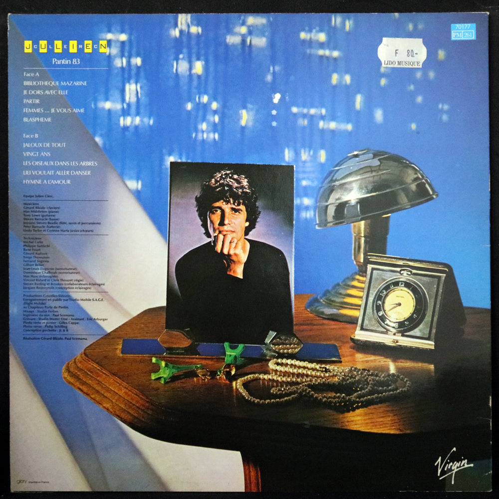 EBOND Julien Clerc - Pantin 83 Vinile V002038