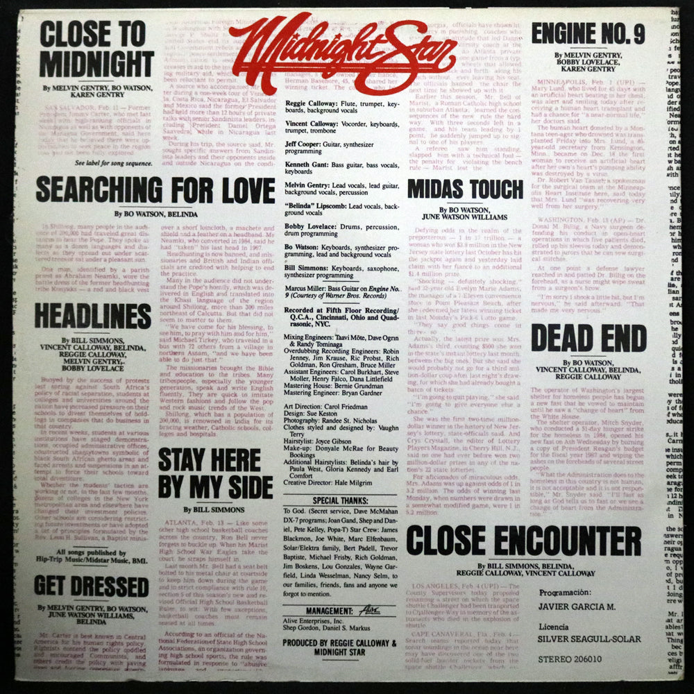 EBOND Midnight Star - Headlines Vinile V002047