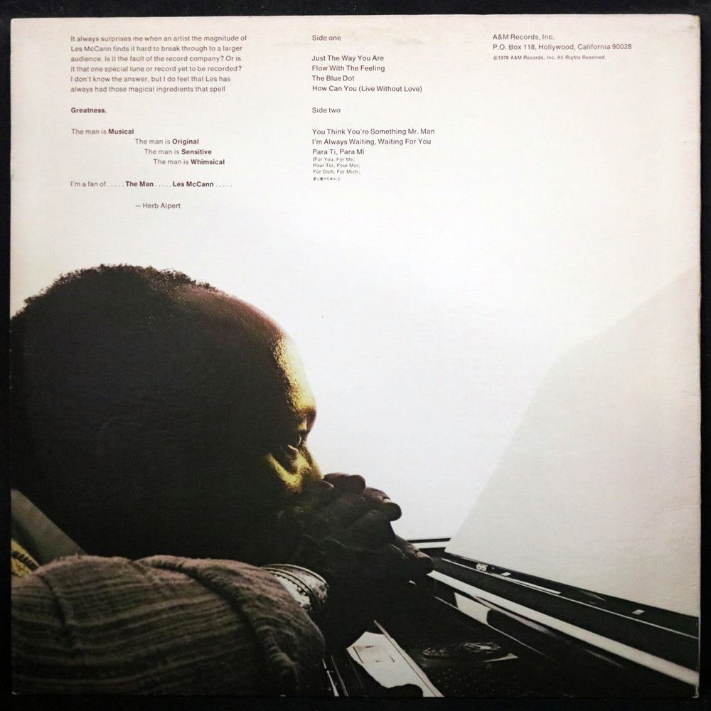 EBOND Les McCann - The Man Vinile V002098