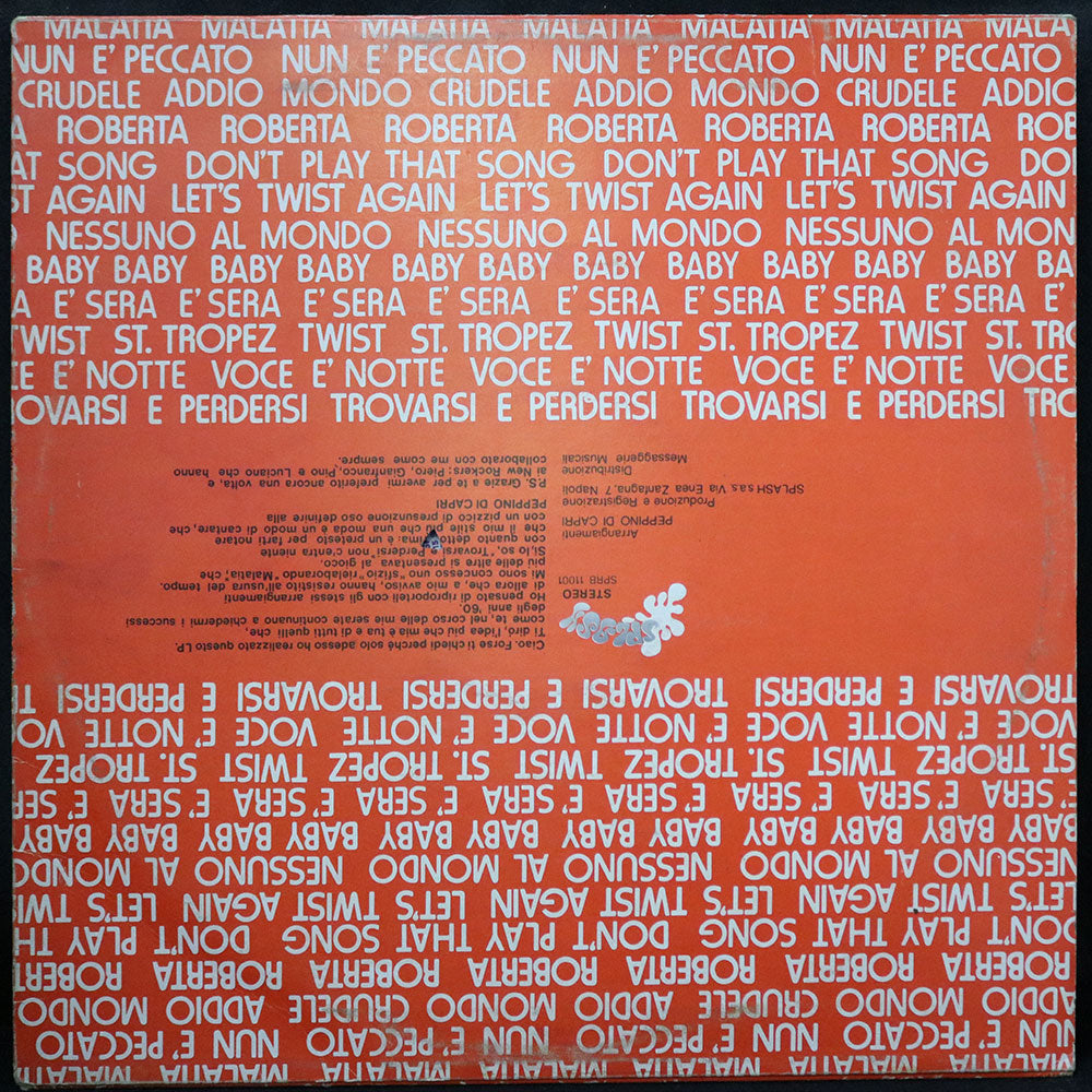 EBOND Peppino Di Capri - ... E Comincio Cosi Vinile V003015