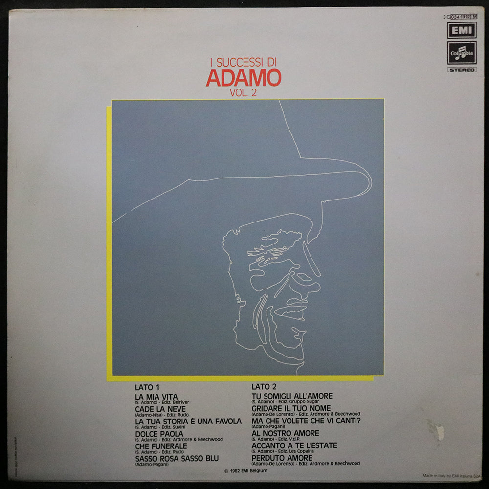 EBOND Adamo - I Successi Di Adamo Vol. 2 Vinile V003039