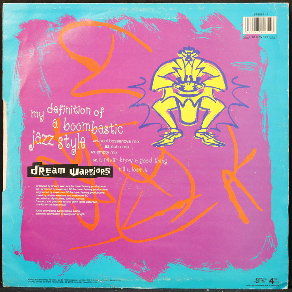 EBOND Dream Warriors - My Definition Of A Boombastic Jazz Style Vinile V004005