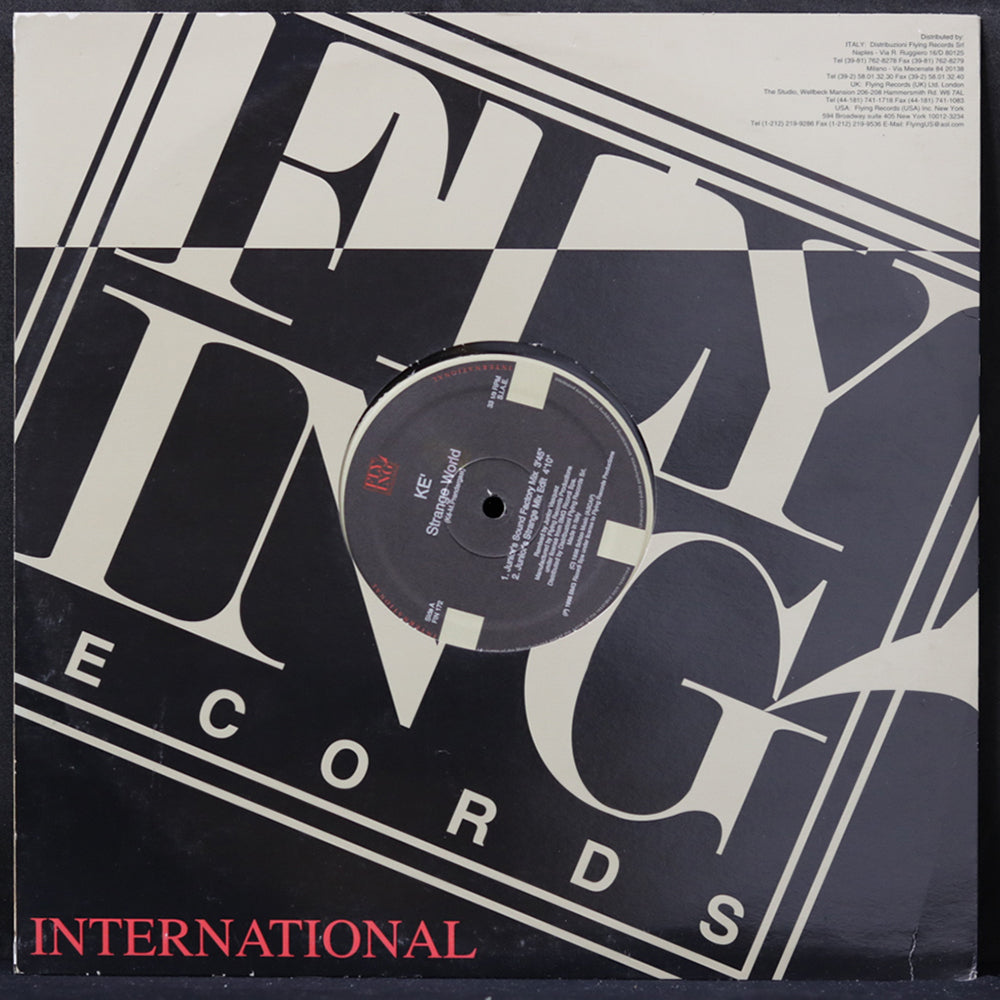 EBOND Ke - Strange World (Junior Vasquez Mixes) Vinile V004042